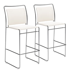 Verbena Cream Barstool (Set of 2) - Ornate Home