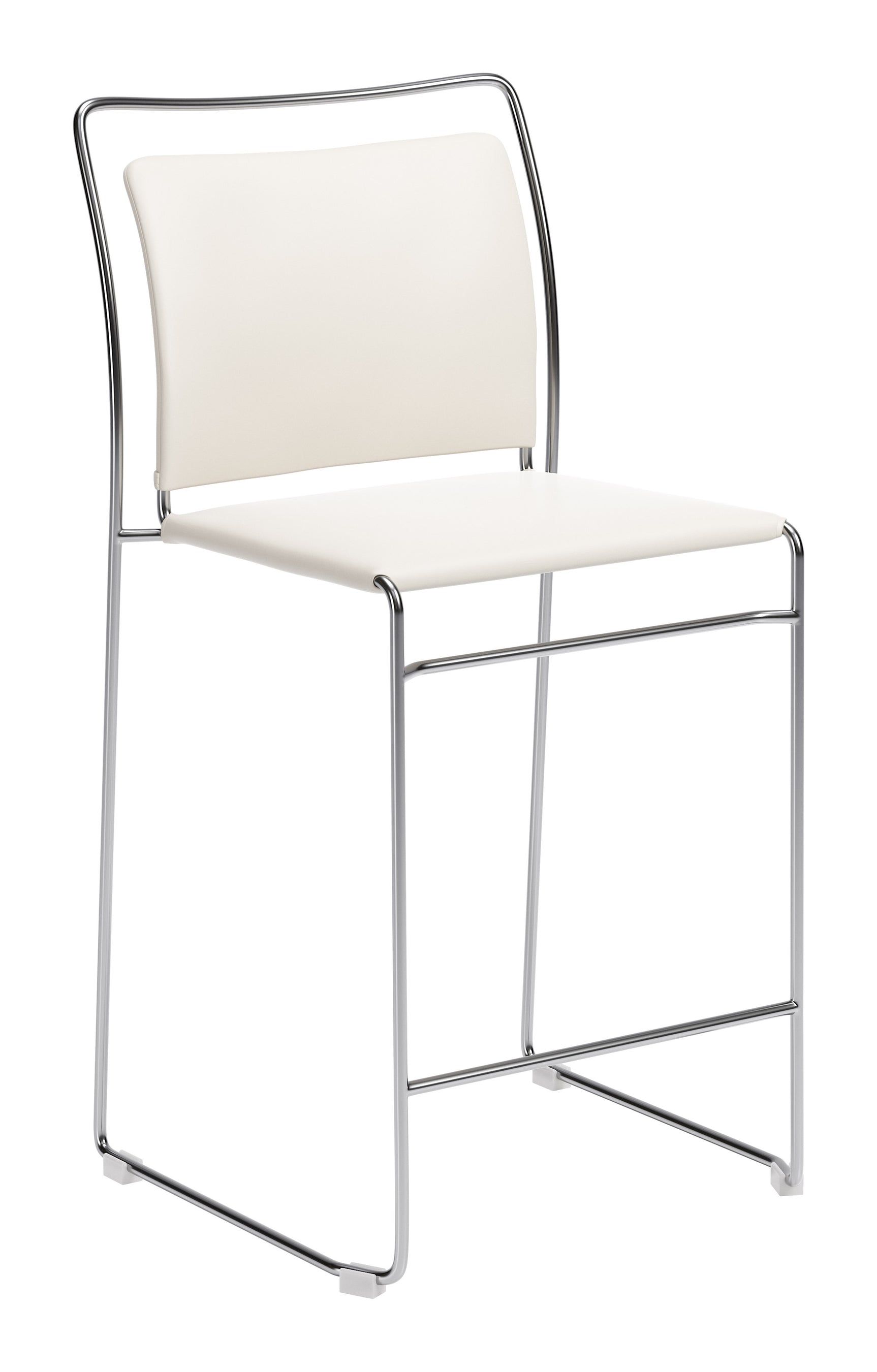 Verbena Cream Counter Stool (Set of 2) - Ornate Home