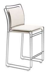 Verbena Cream Counter Stool (Set of 2) - Ornate Home