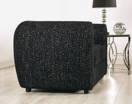 Verdal Black Sofa & Loveseat - Ornate Home
