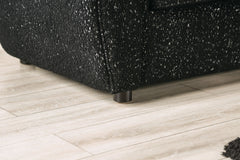 Verdal Black Sofa & Loveseat - Ornate Home