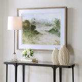 Verdant Multicolor Watercolor Landscape Print - Ornate Home