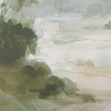 Verdant Multicolor Watercolor Landscape Print - Ornate Home