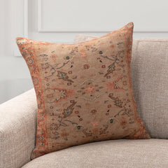 Verdant Rust 22"x22" Throw Pillow (Set of 2)