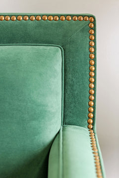 Verdante Emerald Green/Gold Sofa - Ornate Home
