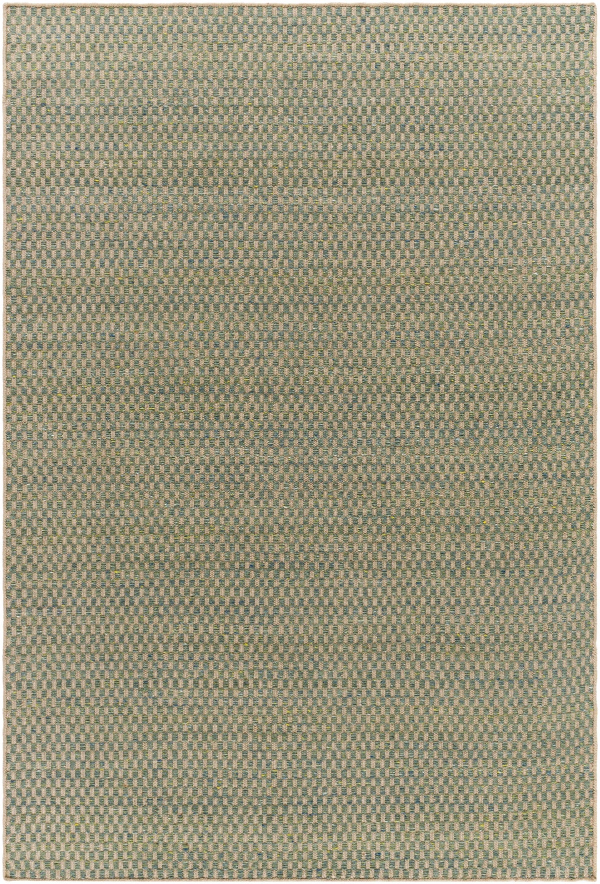 Verdel Sage Cottage Farmhouse Wool Handmade Area Rug - Clearance - Ornate Home
