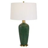 Verdell Green Table Lamp - Ornate Home