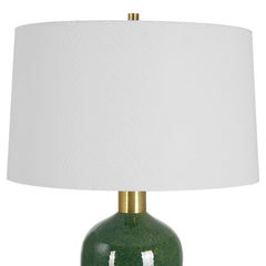 Verdell Green Table Lamp - Ornate Home