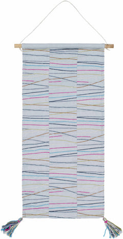 Verden Striped Multicolor Wall Hanging - Clearance - Ornate Home