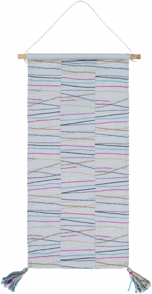 Verden Striped Multicolor Wall Hanging - Clearance - Ornate Home