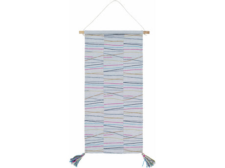 Verden Striped Multicolor Wall Hanging - Ornate Home