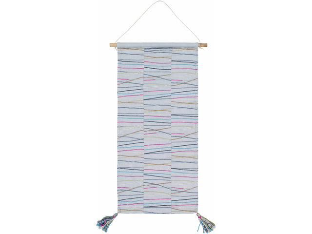 Verden Striped Multicolor Wall Hanging - Ornate Home