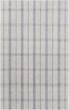 Verdon Light Gray Plaid Rug - Ornate Home