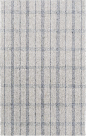 Verdon Light Gray Plaid Rug - Ornate Home