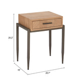 Verec Natural Side Table