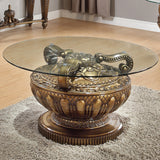 Verena Bronze 3pc Coffee Table Set  / HD-8908B - Ornate Home