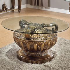 Verena Bronze 3pc Coffee Table Set  / HD-8908B - Ornate Home
