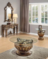 Verena Bronze Coffee Table  / HD-8908B - Ornate Home