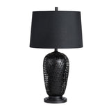 Veriity Black Table Lamp (Set of 2) - Ornate Home