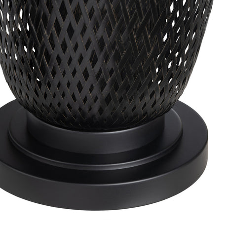 Veriity Black Table Lamp (Set of 2) - Ornate Home