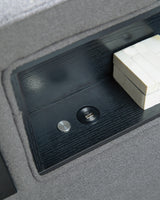 Verishaw Gray California King Upholstered Bed - Ornate Home