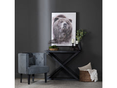 Veritas Black Console Table - Ornate Home
