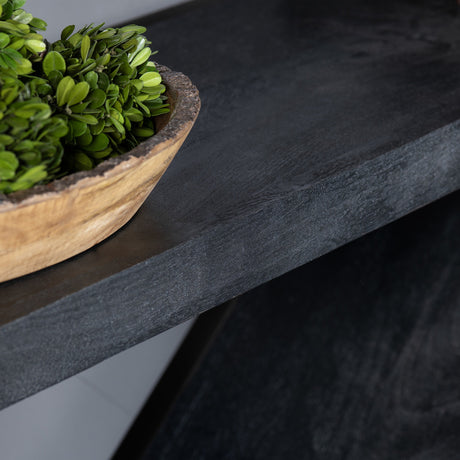 Veritas Black Console Table - Ornate Home