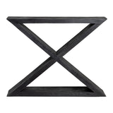 Veritas Black Console Table - Ornate Home