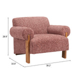 Verity Copper Accent Chair - Ornate Home