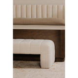 Verity Oatmeal Bench - Ornate Home
