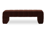Verity Warm Brown Bench - Ornate Home