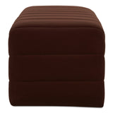 Verity Warm Brown Bench - Ornate Home