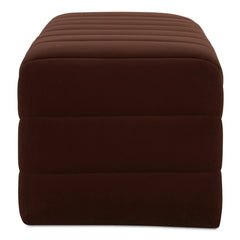 Verity Warm Brown Bench - Ornate Home