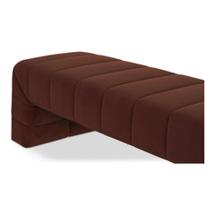 Verity Warm Brown Bench - Ornate Home