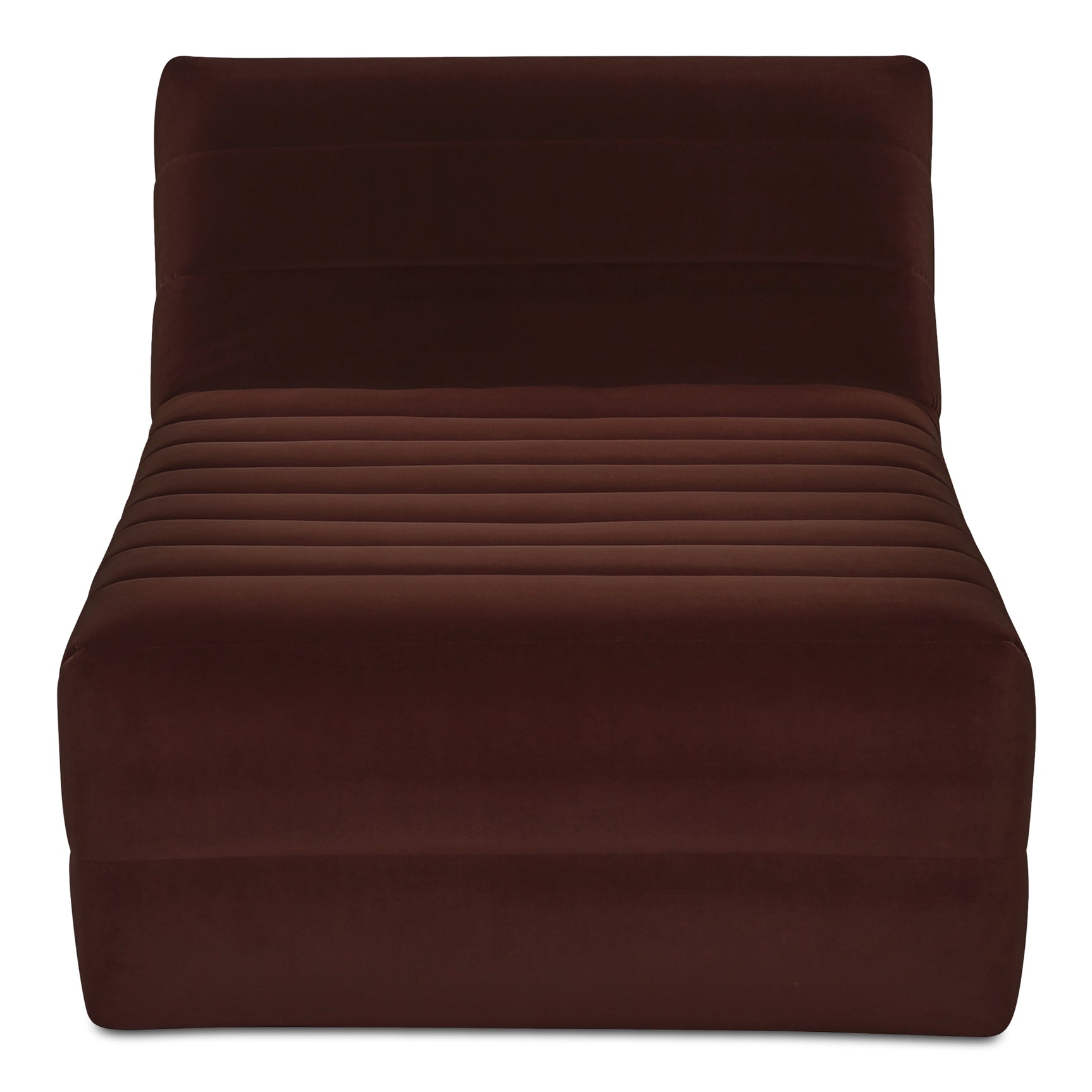 Verity Warm Brown Chaise - Ornate Home