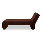 Verity Warm Brown Chaise - Ornate Home