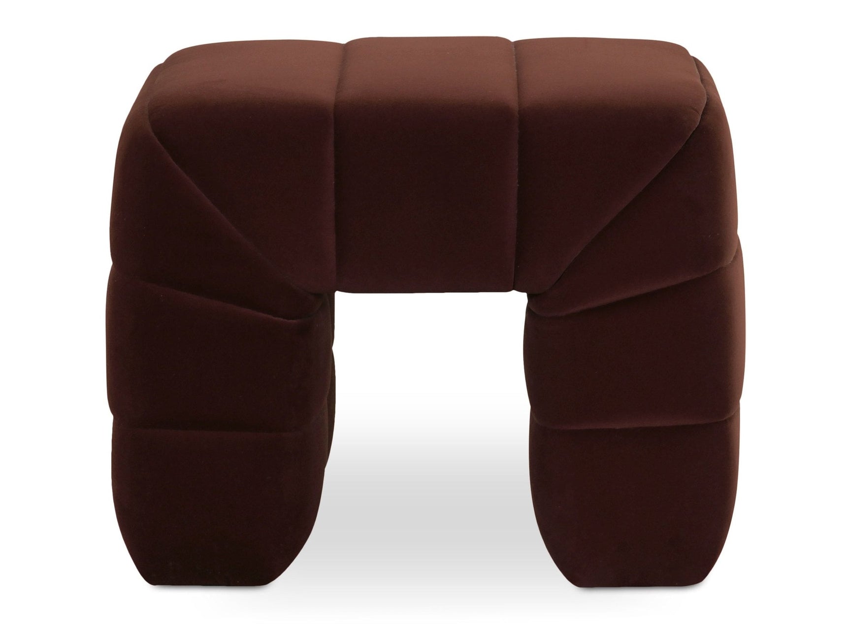 Verity Warm Brown Stool - Ornate Home