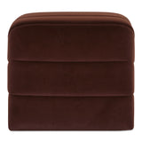 Verity Warm Brown Stool - Ornate Home