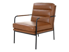 Verlaine Chestnut Brown Armchair - Ornate Home