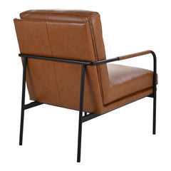 Verlaine Chestnut Brown Armchair - Ornate Home