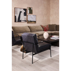 Verlaine Raven Black Chair - Ornate Home
