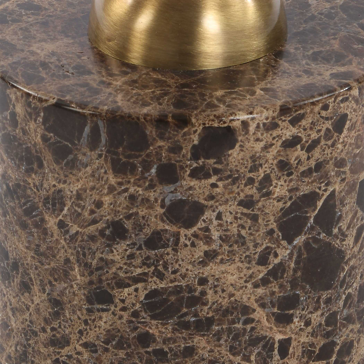 Verlin Brass Drink Table - Ornate Home