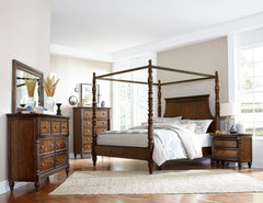 Verlyn Cherry Nightstand - Ornate Home