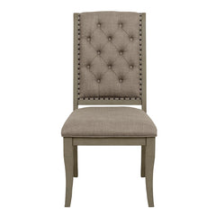 Vermillion Gray 5pc Dining Set - Ornate Home