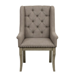 Vermillion Gray 9pc Dining Set - Ornate Home