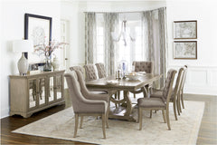 Vermillion Gray Dining Table - Ornate Home