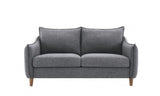 Vermon Gray Loveseat - Ornate Home