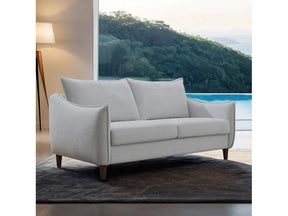 Vermon Light Gray Loveseat - Ornate Home