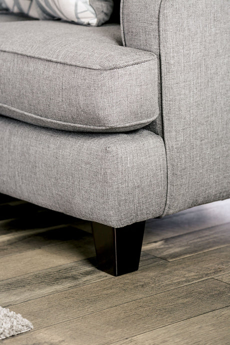 Verne Bluish Gray Sofa & Loveseat - Ornate Home