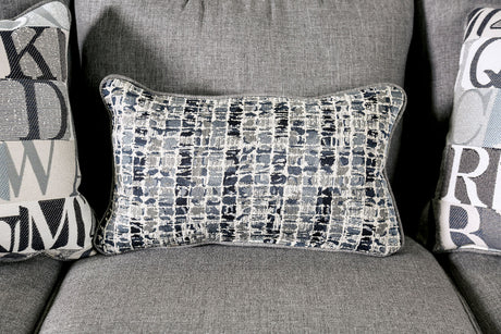 Verne Bluish Gray Sofa & Loveseat - Ornate Home